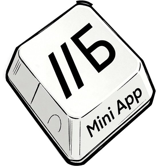 Изображение-ссылка на мини-приложение в telegram